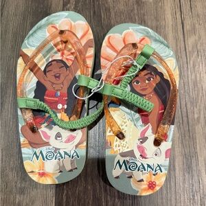Disney Moana Kids Flip Flops 9/10